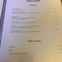 Old Station - Menu