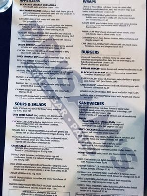 Menu photo 1 Brisam's Cave Creek, AZ