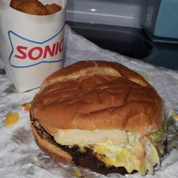 Sonic Drive-In - Combo # 1 with tots - Fast Food Near Me - Burlington, North Carolina