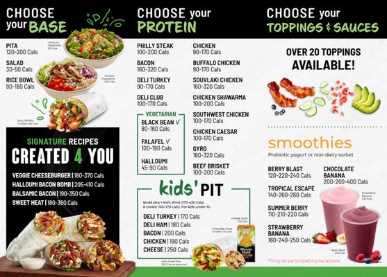 Menu photo 2 Pita Pit Burlington, ON