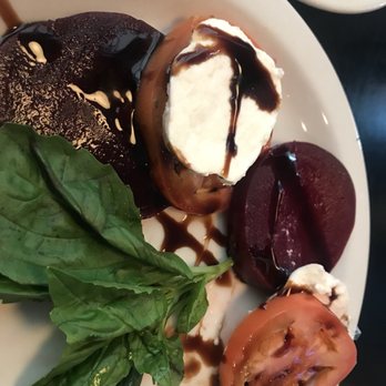 District 7 Grill - Beet caprese - Breakfast & Brunch Near Me - Houston, Texas District 7 Grill - Beet caprese - Breakfast & Brunch Near Me - Houston, Texas