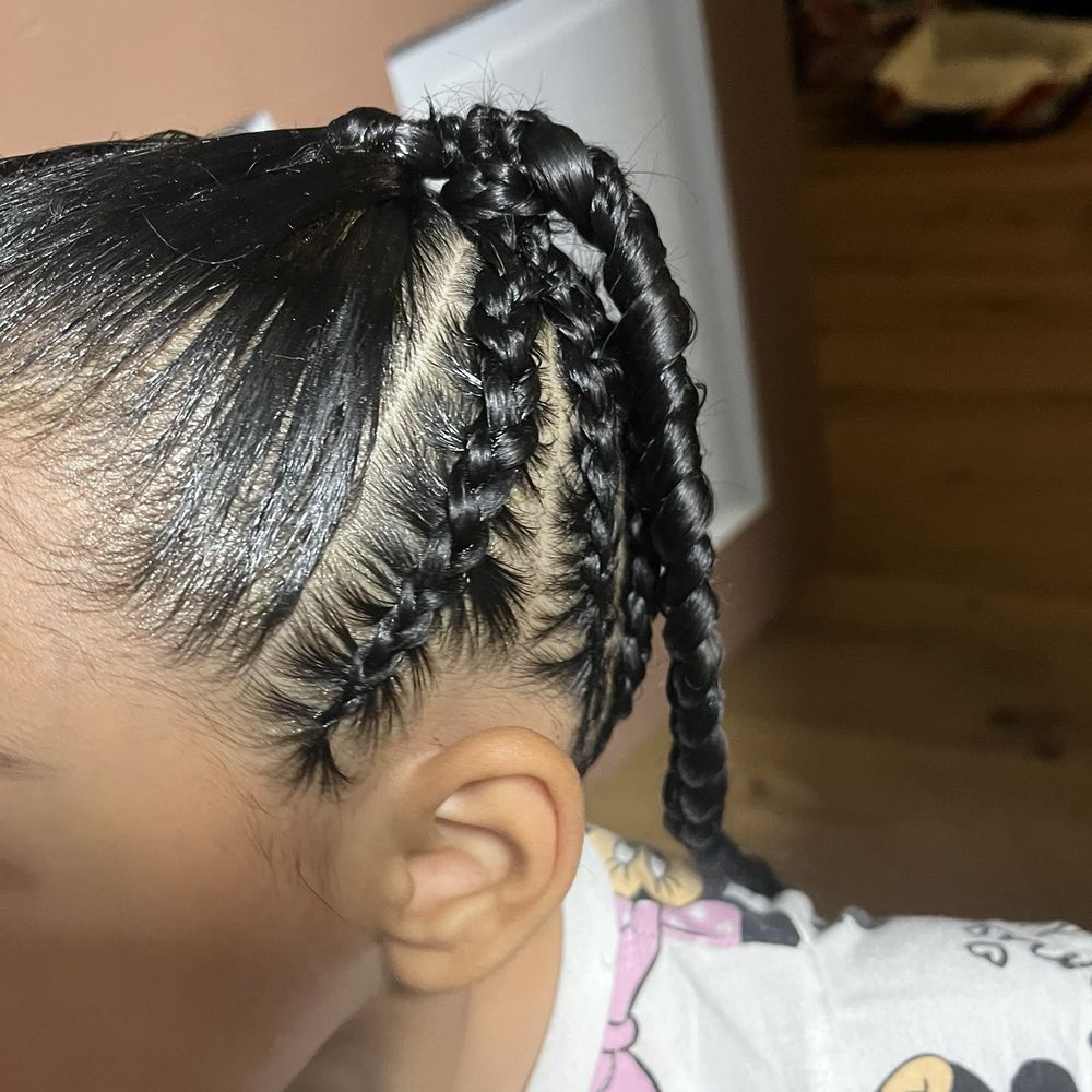 Braids by Lee - You have to understand that the matted hair was so close to the scalp, but Linda worked her magic with finesse and patience. - Hair Stylists Near Me - Pasadena, California