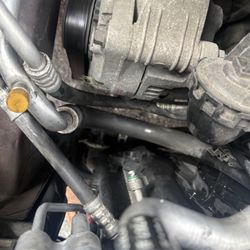 Fox Auto Services - The first hose is the one that I had in my car that did not fit that they put on and did not connect. The second hose is the original
