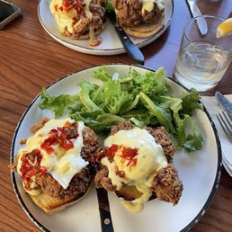 Fried Chicken Benedict