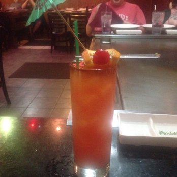 Aodake Sushi and Hibachi - Mai Tai. It tasted good but it was weak - Japanese Near Me - Darien, Illinois