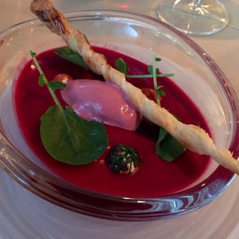 Bellamy's Restaurant - Chilled Beet Soup - New American Near Me - Escondido, California
