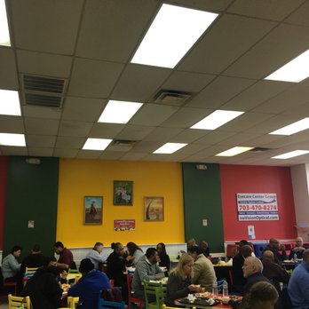 El Pollo Rico - The inside - colorful! - Latin American Near Me - Arlington, Virginia