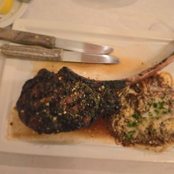 Mamma Mia - Tomahawk Steak w/Fettuccine and Bolognese - Italian Near Me - Bakersfield, California Mamma Mia - Tomahawk Steak w/Fettuccine and Bolognese - Italian Near Me - Bakersfield, California