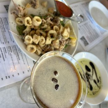 Mangia - Calamari + Expresso martini - Italian Near Me - Orlando, Florida Mangia - Calamari + Expresso martini - Italian Near Me - Orlando, Florida