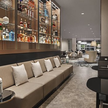 AC Hotel by Marriott Gainesville Downtown - Lounge Seating - Hotels Near Me - Gainesville, Florida
