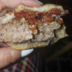 Cook Out - Bacon cheeseburger with mayo