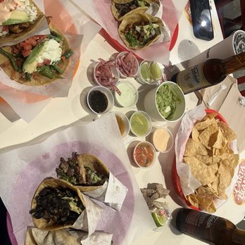 The Taco Stand - Senora, nopales, mushroom, pollo and asada tacos. - Mexican Near Me - Orange, California