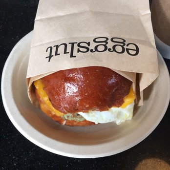 Eggslut - Turkey egg sandwich with bun! - Breakfast & Brunch Near Me - Los Angeles, California Eggslut - Turkey egg sandwich with bun! - Breakfast & Brunch Near Me - Los Angeles, California