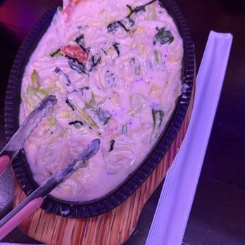 Dangol - Stir Fried Udon Noodles with Pollock Roe 명란우동볶음 - Korean Near Me - Flushing, New York