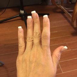 See my new french manicure from Namaste Nails and Spa. See my new french manicure from Namaste Nails and Spa.