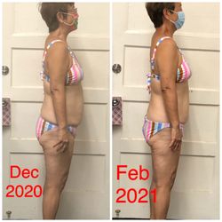 Journey to Fitness - No diet or exercise. All from fascia blasting to untangle and separate the fascia and release toxin.