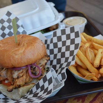 Sebastian's - BBQ Chicken Sandwich with fries - Sandwiches Near Me - San Simeon, California Sebastian's - BBQ Chicken Sandwich with fries - Sandwiches Near Me - San Simeon, California