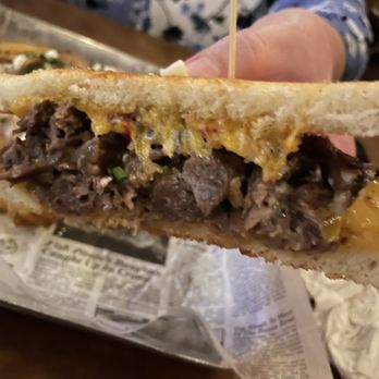 Prohibition Kitchen - Short Rib grilled cheese. Best thing you will eat! - Bars Near Me - St. Augustine, Florida
