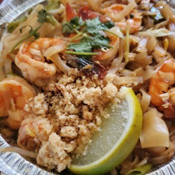 Thai E-San - Shrimp Pad Thai - Thai Near Me - Corona, California Thai E-San - Shrimp Pad Thai - Thai Near Me - Corona, California