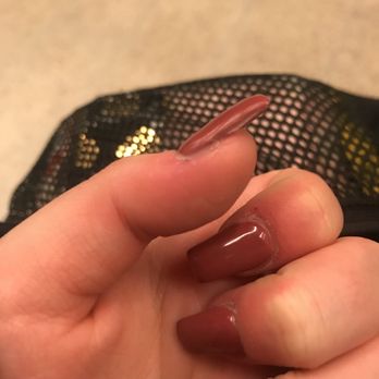 Envy Beauty Care - there's more acrylic on the tip than on the stress point my nails hurt really bad - Nail Salons Near Me - Vallejo, California Envy Beauty Care - there's more acrylic on the tip than on the stress point my nails hurt really bad - Nail Salons Near Me - Vallejo, California