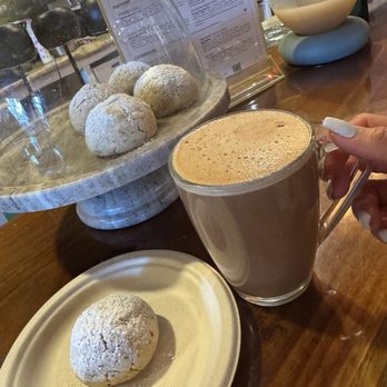 Soft Medicine Sanctuary - Yummy gluten free walnut cookie and maca rocket made by the beautiful Kaya - Vegetarian Near Me - Sebastopol, California
