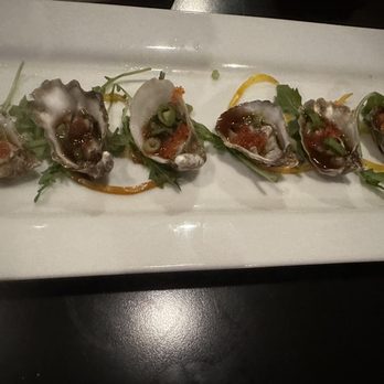 Mezzo Bistro & Bar - Kumamoto oysters - Italian Near Me - Honolulu, Hawaii Mezzo Bistro & Bar - Kumamoto oysters - Italian Near Me - Honolulu, Hawaii