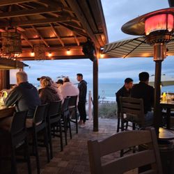 BB's Beach Bar - View of ocean and bar area.