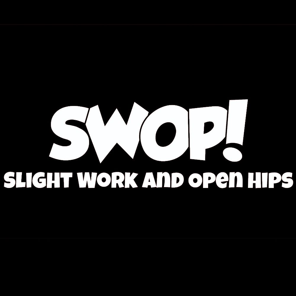 SWOP Slight Work and Open Hips Logo
