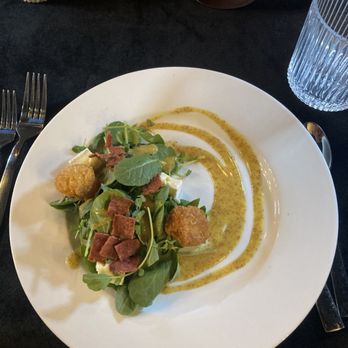 116 Noble - Spicy Greens and Cornbread Salad - Supper Clubs Near Me - Huntsville, Alabama