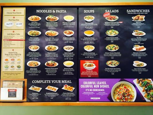 Menu photo 2 Noodles and Company Longmont, CO Menu photo 2 Noodles and Company Longmont, CO