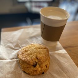 Mookie’s at Mugford - Scone and chai latte, good way to start the day