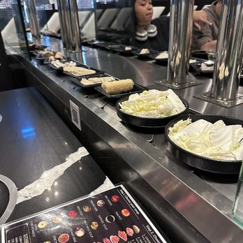 Seapot - Conveyor belt of food. - Asian Fusion Near Me - Sacramento, California Seapot - Conveyor belt of food. - Asian Fusion Near Me - Sacramento, California