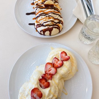 Thirty-Six Cafe - The Classic and Banana Foster Soufflé Pancakes - Cafes Near Me - Saint Paul, Minnesota Thirty-Six Cafe - The Classic and Banana Foster Soufflé Pancakes - Cafes Near Me - Saint Paul, Minnesota