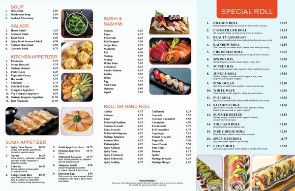 Menu photo 1 Fuji Sushi Oyster Bay, NY