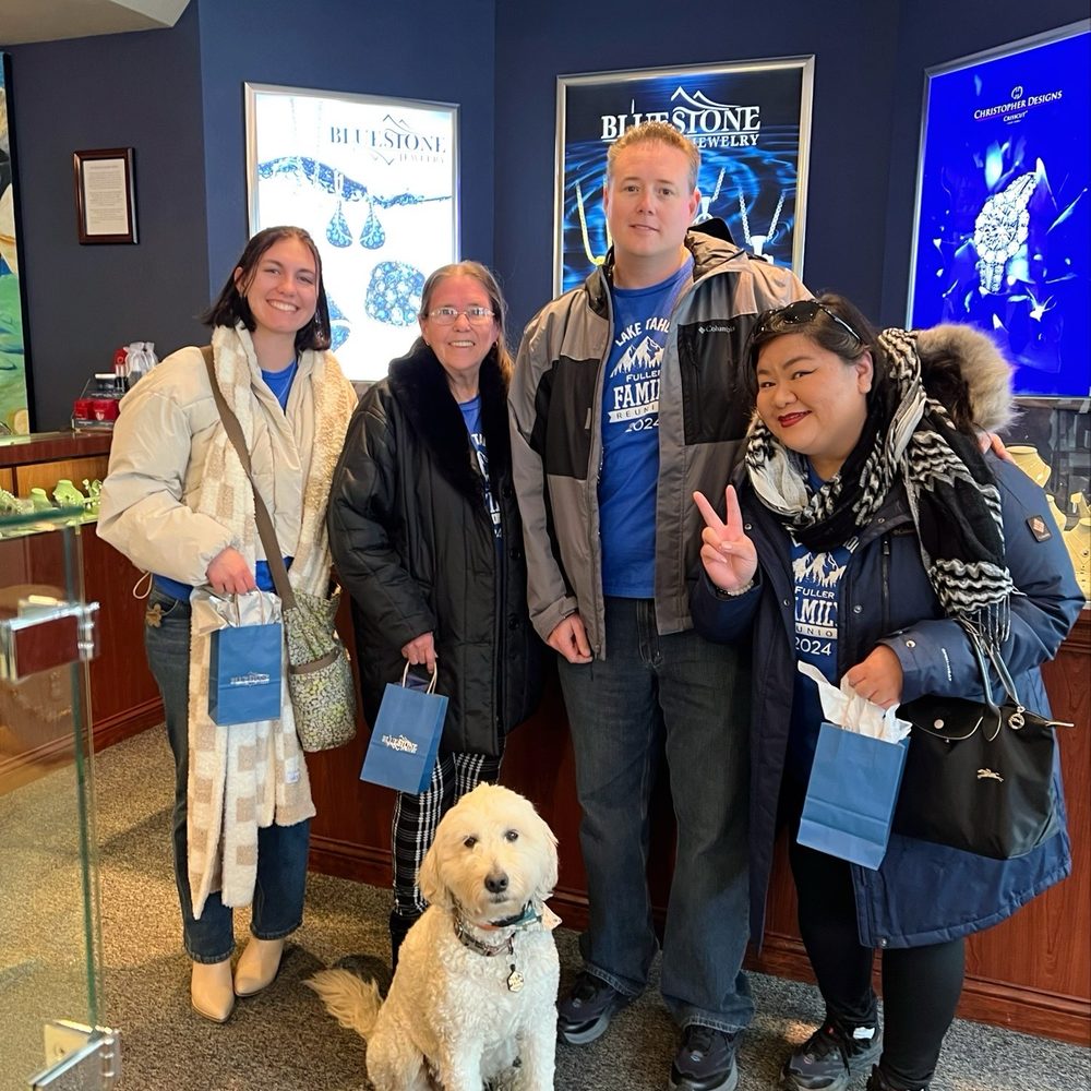 Bluestone Jewelry - Ollie gave us a very warm welcome! 5 stars!!! - Jewelry Near Me - Tahoe City, California