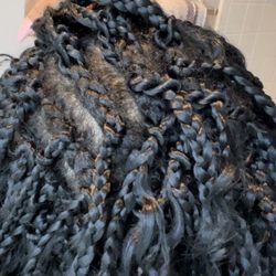 Aburi Braids & Weaves - Missing braids from the middle