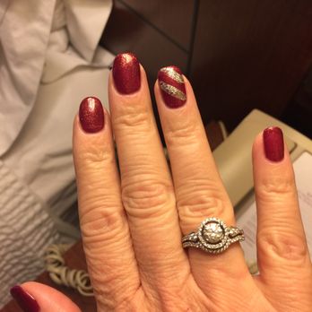 LiLy Nails & Spa - Just got my nails done again with Lien. I just love what she does! Even gave me some Holiday flair!Go see her! - Nail Salons Near Me - Springfield, Virginia