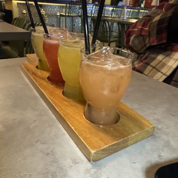 Tiny Tijuana - Margarita Flight on the Rocks - Wine Bars Near Me - Passaic, New Jersey