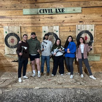 Civil Axe Throwing- Tampa - Axe Throwing Near Me - Tampa, Florida