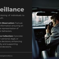 Shadow Investigations - Elite Surveillance Specialists. Free Consultation with a PI to discuss your case.