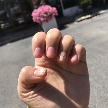 Nail Design by Yuka - Shell pink - Nail Salons Near Me - Sunnyvale, California Nail Design by Yuka - Shell pink - Nail Salons Near Me - Sunnyvale, California