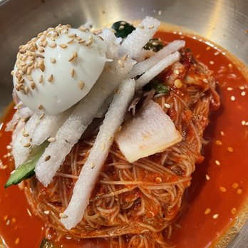 LEE GA - really good spicy nangmyun - Korean Near Me - Los Angeles, California LEE GA - really good spicy nangmyun - Korean Near Me - Los Angeles, California