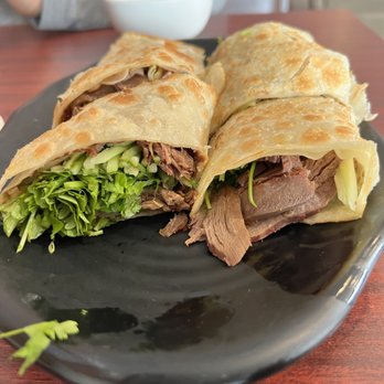 New Mandarin Noodle Deli - Green onion Beef roll - Chinese Near Me - Temple City, California
