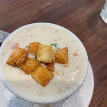 Firefish Grill - Clam chowder - New American Near Me - Santa Cruz, California Firefish Grill - Clam chowder - New American Near Me - Santa Cruz, California