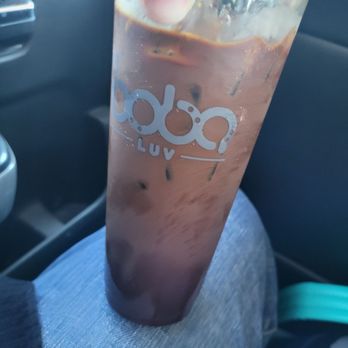 Boba Luv - Vietnamese iced coffee... No milk and not even filled up all the way. What a joke - Bubble Tea Near Me - Fresno, California
