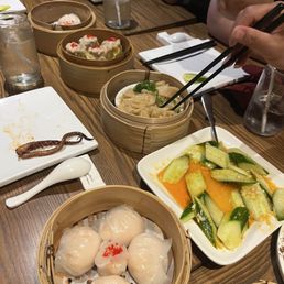Pictured: Har Gow, Cucumbers, Tripe, Shu Mai