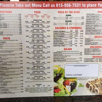 Sal's Murfreesboro - Taake out Menu - Pizza Near Me - Murfreesboro, Tennessee Sal's Murfreesboro - Taake out Menu - Pizza Near Me - Murfreesboro, Tennessee