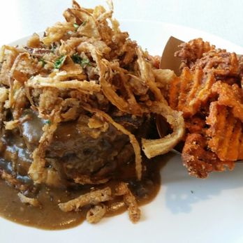 Mad Eats - Meatloaf Sandwich w/ sweet potato waffle fries - Desserts Near Me - Owasso, Oklahoma