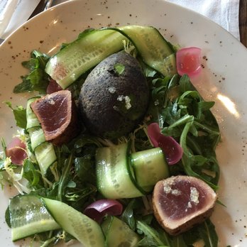 La Bicyclette - Ahi tuna salad- added delicious!! - French Near Me - Carmel, California La Bicyclette - Ahi tuna salad- added delicious!! - French Near Me - Carmel, California