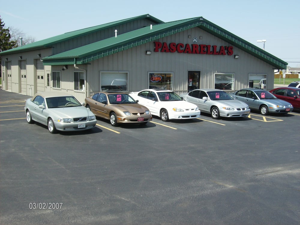 PASCARELLA’S AUTO SALES Updated July 2024 3699 Jackson St, Oshkosh